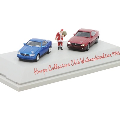 Herpa Collectors Club Weihnachtsaktion 1996 cca 30 let starý model SOUKROMÝ INZERAT 1:87