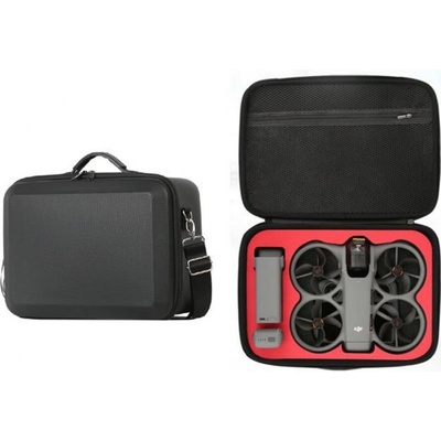 Stablecam Dvojvrstvové čierne PU puzdro pre DJI Avata 360 Fly More Combo (DJI RC 2) 1DJ8345
