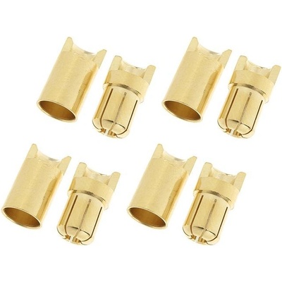 GForce Konektor zlacený 6.5mm 4 páry GF-1000-009