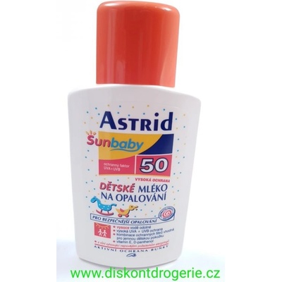 Astrid Sun Kids mléko na opalování SPF50 200 ml