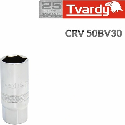 Geko Nástrčkový klíč na svíčky 1/2" 21 mm TVARDY