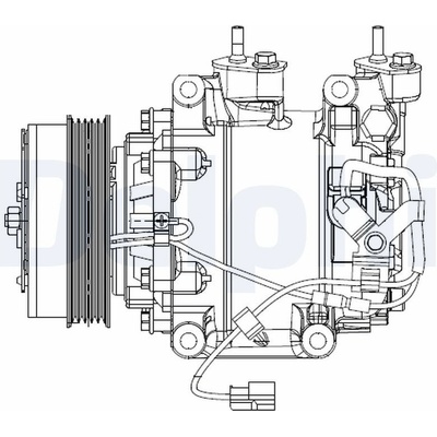 Kompresor, klimatizace DELPHI CS20510