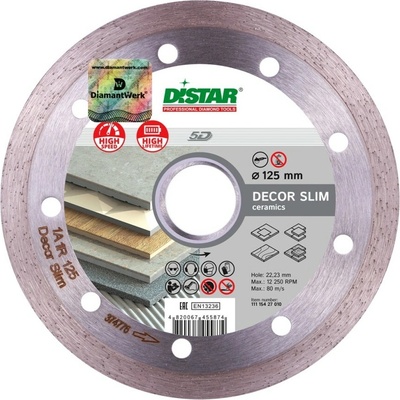 DISTAR DECOR SLIM Diamantový kotúč - 115mm