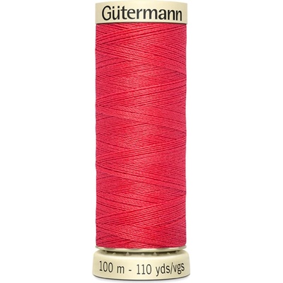 16 Univerzální šicí nit Gütermann 100% PES, červená