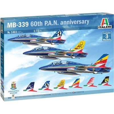 Italeri Macchi MB 339 P.A.N. 60th Anniversary Special Livery 1:72