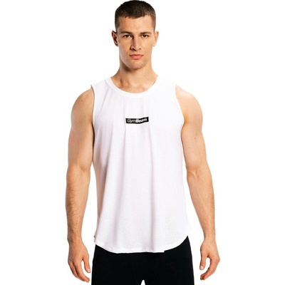 GymBeam Men‘s Combat Tank Top White