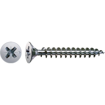 SPAX R 88094 Senkkopf m.Spitze/Kreuzschl.-PZ 1081010250105 skrutka do dreva 2.5 mm 10 mm krížová dražka Pozidriv ocel WIROX 1000 ks; 1081010250105