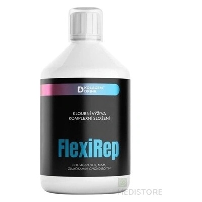 Swedish Nutra AB KolagenDrink FlexiRep Collagen 3 tekutá výživa, príchuť lesného ovocia 500 ml