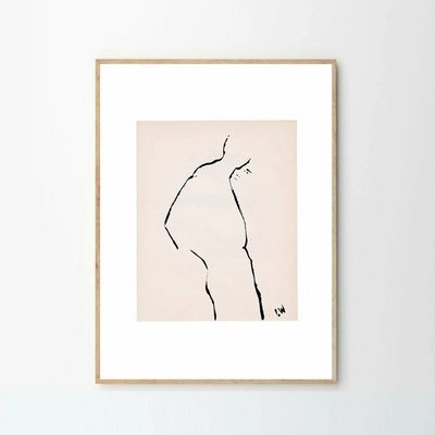 Moikka Plagát Silhouette 01 by Lena Wigers 50x70
