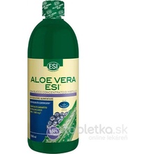 ESI ALOE VERA šťava z čučoriedok 1000 ml