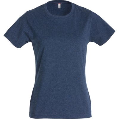 CLIQUE Tričko New Classic T Women krátký rukáv dámské COT679361l1900 blue melang