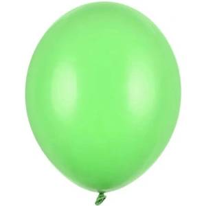 Party Deco Латексови Балони Пастел, Ярко Зелено - 27 см (sb12p-102j)