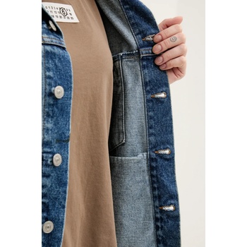 MM6 Maison Margiela Дънково яке MM6 Maison Margiela в синьо преходен модел S52AM0308. M30018 (S52AM0308.M30018)