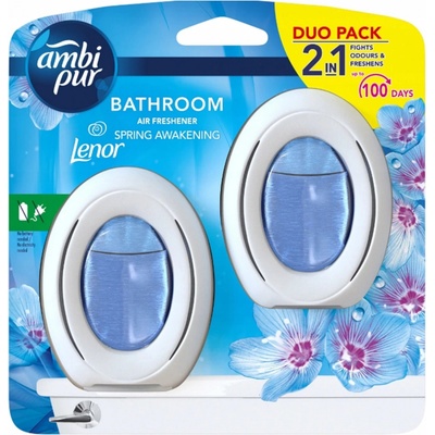 Ambi Pur Bathroom náhradní náplň Cotton Flower DUOPACK 2 x 7,5 ml – Zbozi.Blesk.cz