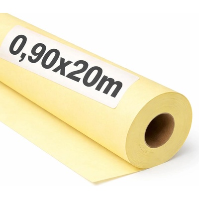 OFITURIA Kraft Paper Yellow Pastel - Roll 0.90 × 20 m - 6 Rolls - Wrapping Paper and Packaging Paper - Craft Paper for DIY, Decoration and Sewing Patterns - Tear-Resistant and Easy to Cut - COM620-parent2
