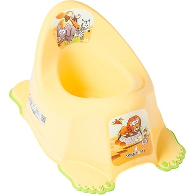 Tega Baby Protišmykový nočník / stolička Safari Yellow