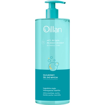 Oillan olejový gél na umývanie tela, 750 ml