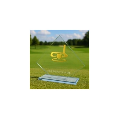 Poháry Bauer Skleněná trofej CRM202405M21 Golf