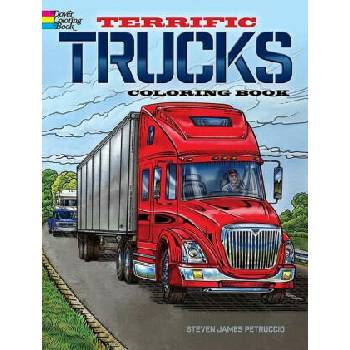 Terrific Trucks Coloring Book