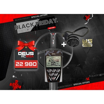 XP Deus V6 X35, 28 cm hl. jednotka bezdrátová sluchátka WSAUDIO