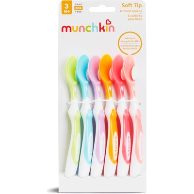 Munchkin mäkké jedálne lyžičky 6 ks