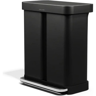 Simplehuman - 58 l, matná čierna oceľ CW2117