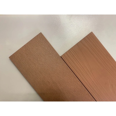 WPC Plotový profil 15x12 mm - Teak Délka profilu: 300cm