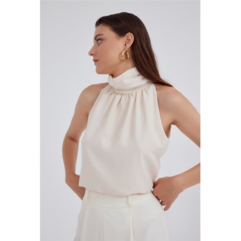 Base Дамска блуза без ръкави - Бежова #309198 (309198_Бежов)
