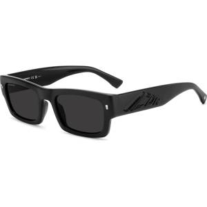 Dsquared2 Слънчеви очила DSquared2 Men's Rectangle Sunglasses - Matte Black Слънчеви очила