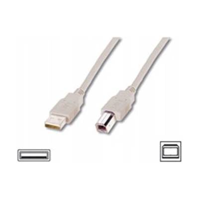 LogiLink CU0009 USB-A - USB-B, 5m, bílý