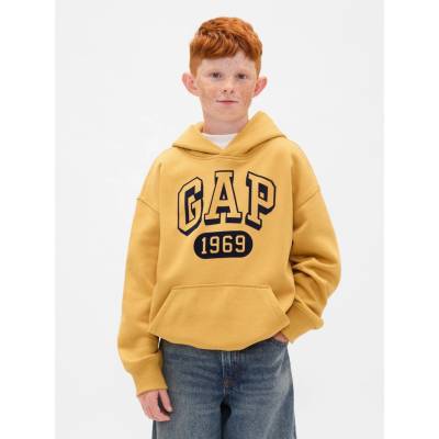 GAP detská mikina VintageSoft Žltá