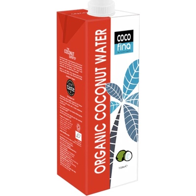 Cocofina Organic Coconut Water kokosová voda BIO 1 l