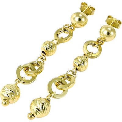 Glare zlaté náušnice 67