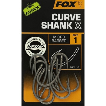 Fox Edges Curve Shank X Hooks vel.1 10 ks