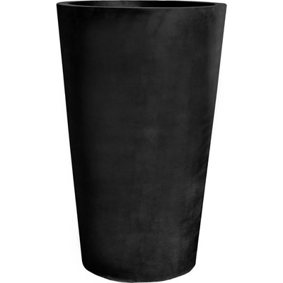 PotteryPots Kvetináč Belle, čierný 90 x 60 cm