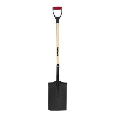 PROTECO rovný Garden s dřevěnou násadou 120cm 10.85-0200-D