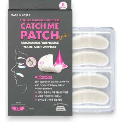 Catch Me Patch Mikroihličkové náplasti proti vráskam WRINKILL 8 ks