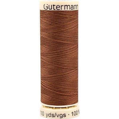 Prima-obchod Polyesterové nitě návin 100 m Gütermann univerzální, barva 124 Carob Brown