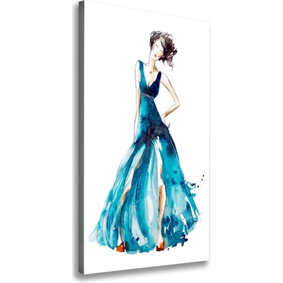 Vertikálny foto obraz na plátne Ilustrácie módy 50x100 cm