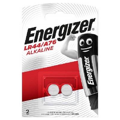 Бутонна микроалкална батерия lr-44 /ag13/ 2бр. 1, 55v в опаковка energizer (energ-ba-lr44-2pk)