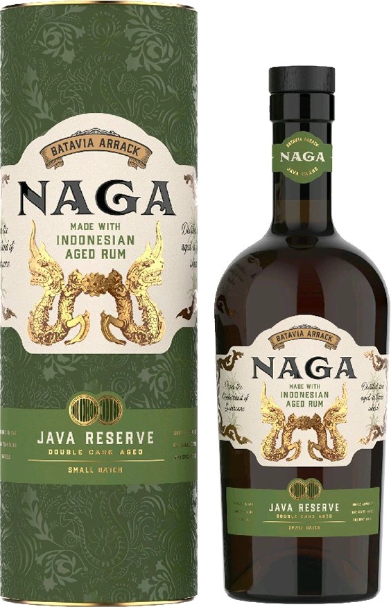 NAGA RUM JAVA Reserve 40% 0,7 l (tuba)