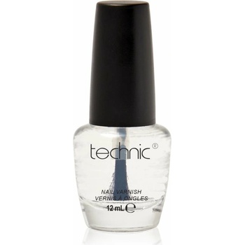 Technic Cosmetics Nail Varnish rychleschnoucí lak na nehty odstín Clear 12 ml