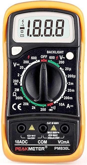 PeakMeter PM830L
