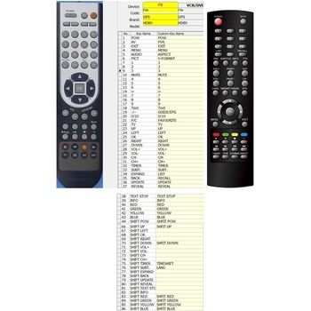 GENERAL NOT ONLY TV LV6TMPVR4 - съвместимо дистанционно управление на марката General (LV6TMPVR4)