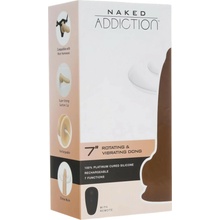 Naked Addiction Rotating 7 bezdrôtový rotujúci 18 cm prírodný