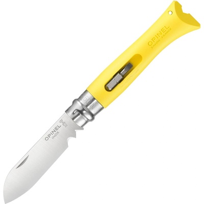 Opinel Сгъваем нож за майстори Opinel - №9, DIY, жълт (001804)
