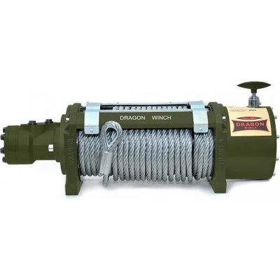 DRAGONWINCH Hydraulický naviják DWHI 18500 HD EN, 24,94 t, Ocelové lano, Dragon Winch, Hidra