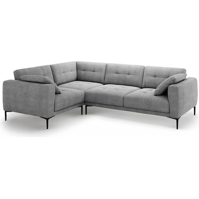 Micadoni Сив ъглов диван (ляв ъгъл/L форма) Bemy - Micadoni (MIC_LC_L_193_F1_BEMY6)