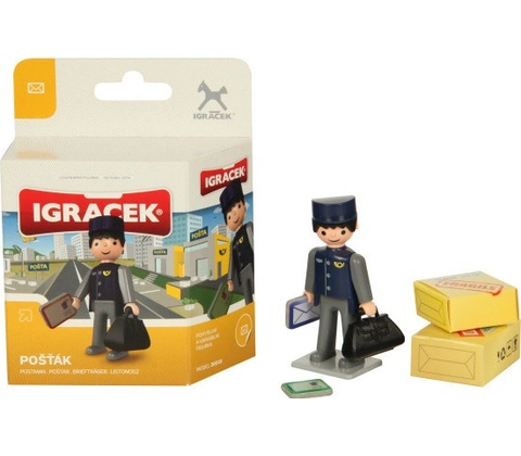 Efko IGRÁČEK Pošťák s doplňky