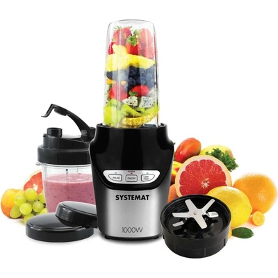 SmoothieJet prenosný USB smoothie 600 ml vodeodolný Čierna